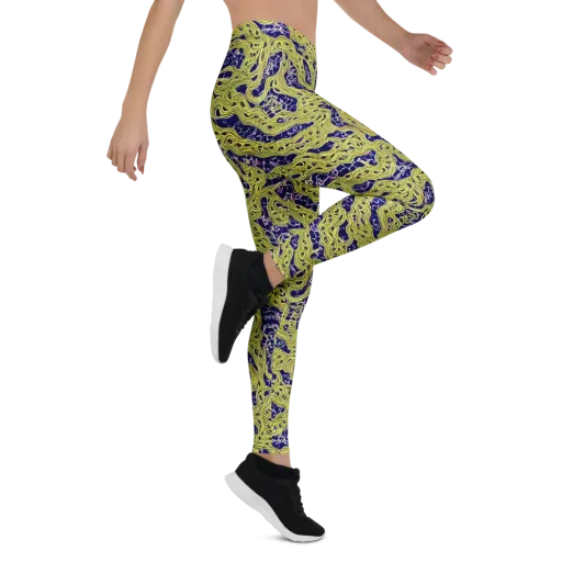Midnight Marrow on a Leggings