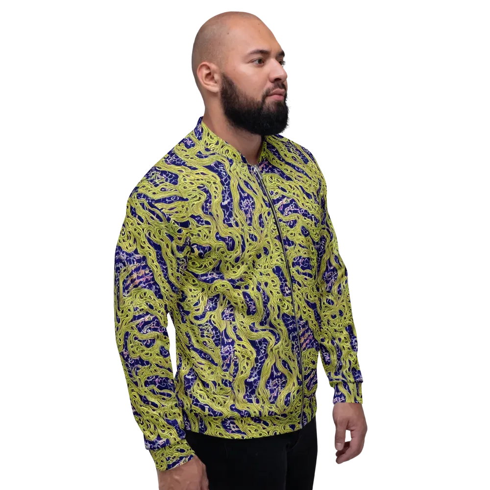 Midnight Marrow on Bomber Jacket — Right