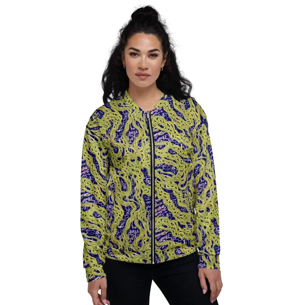 Midnight Marrow on Bomber Jacket — Front