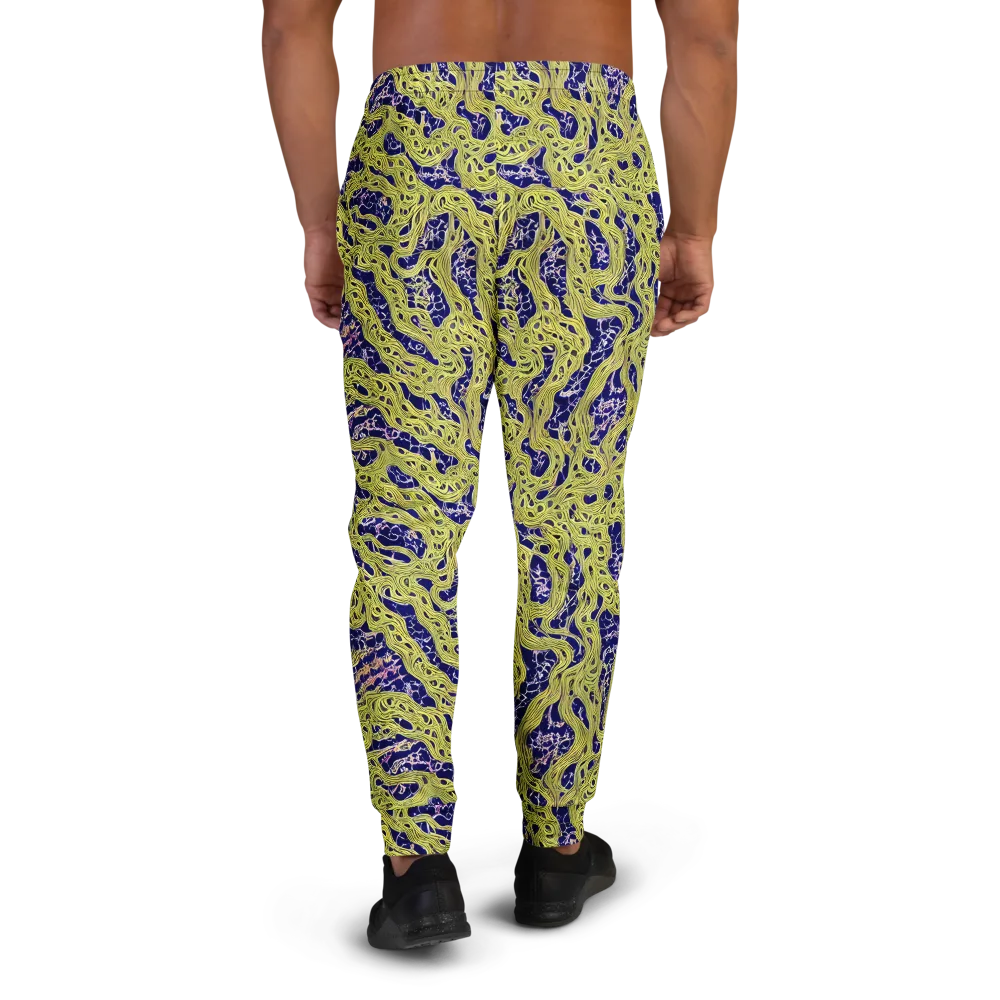 Midnight Marrow on Men's Joggers — Back