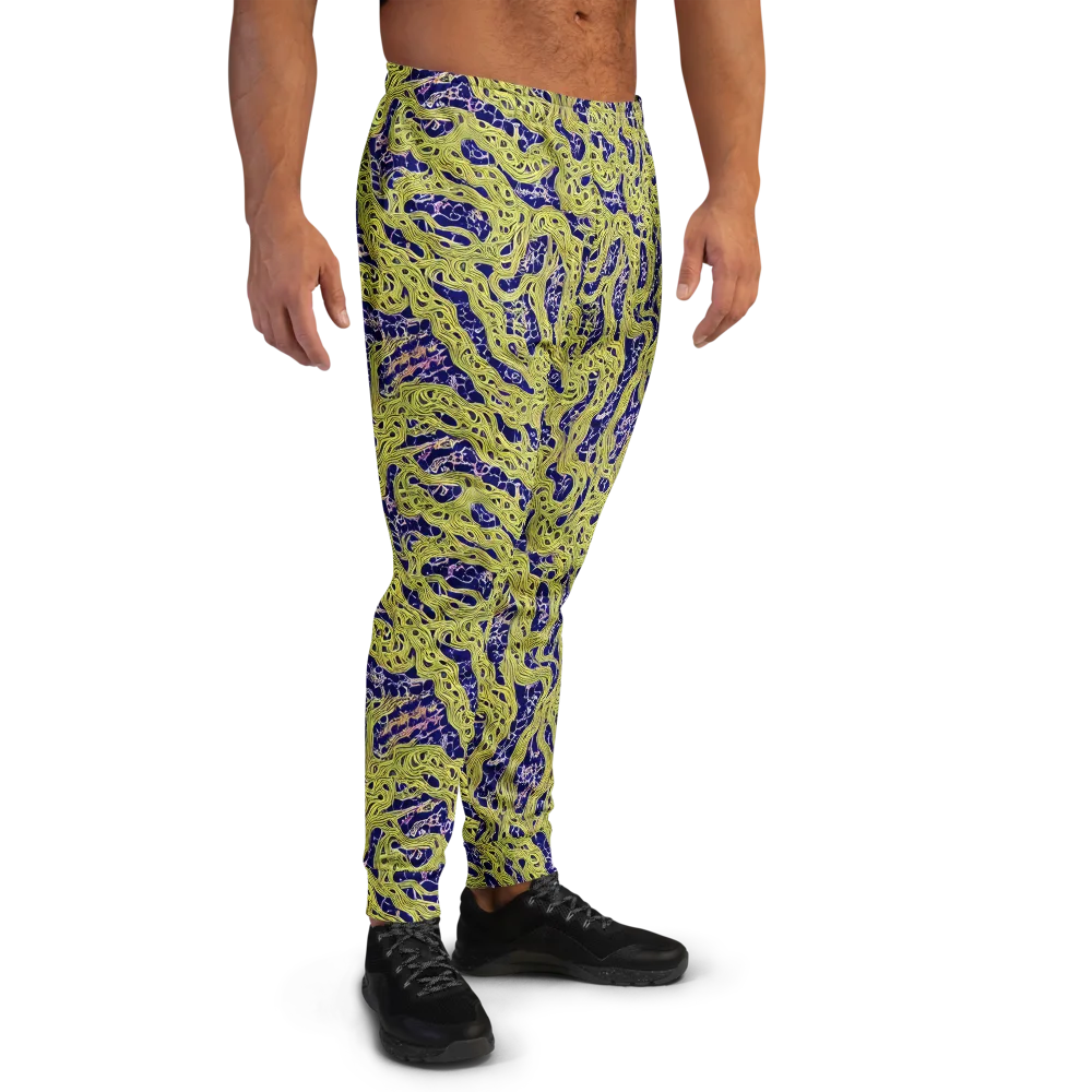 Midnight Marrow on Men's Joggers — Right