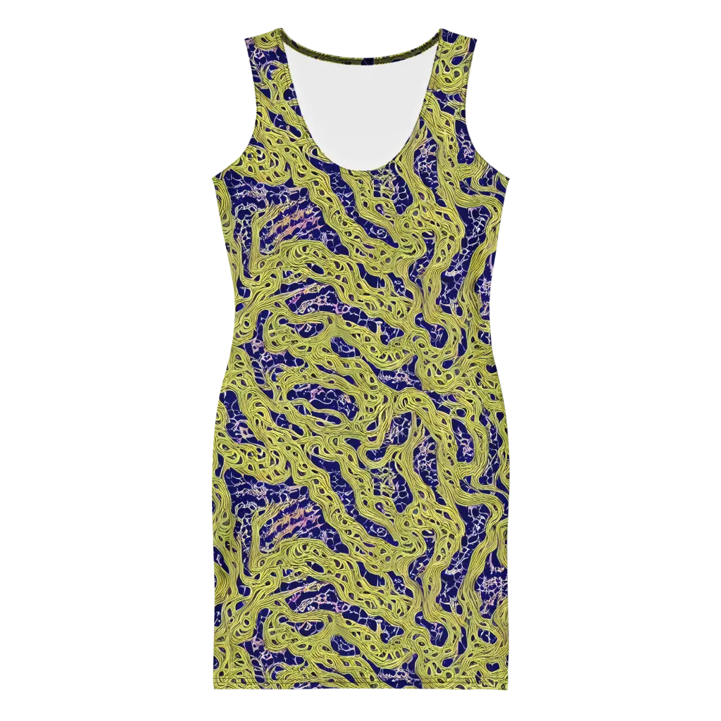 Midnight Marrow on Bodycon Dress — Front