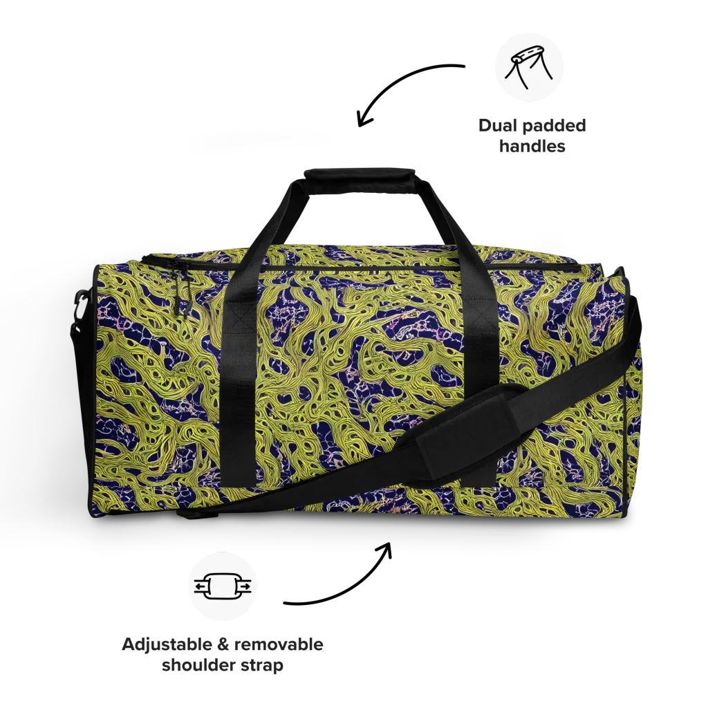 Midnight Marrow on Duffle Bag — Front