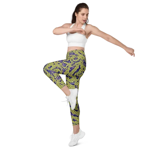 Midnight Marrow on a Leggings with Pockets