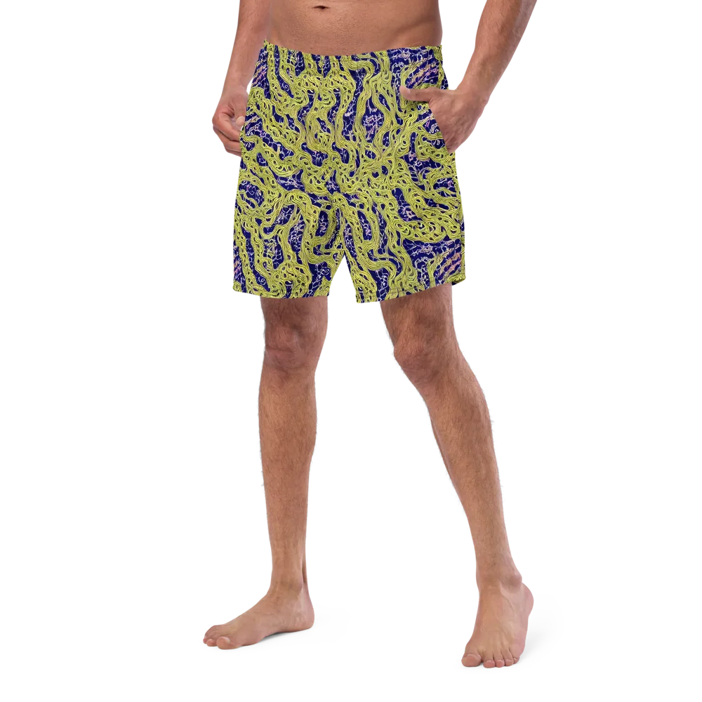 Midnight Marrow on Swim Trunks — Left Front