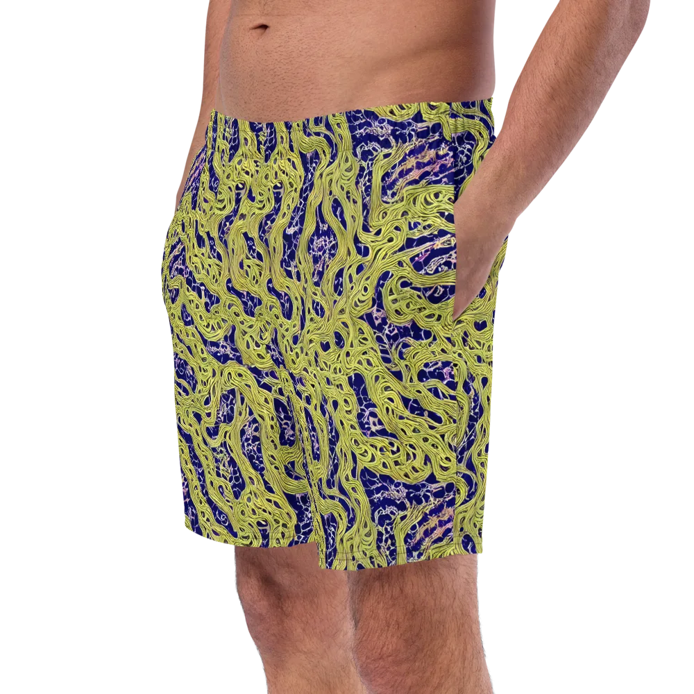 Midnight Marrow on Swim Trunks — Left Front