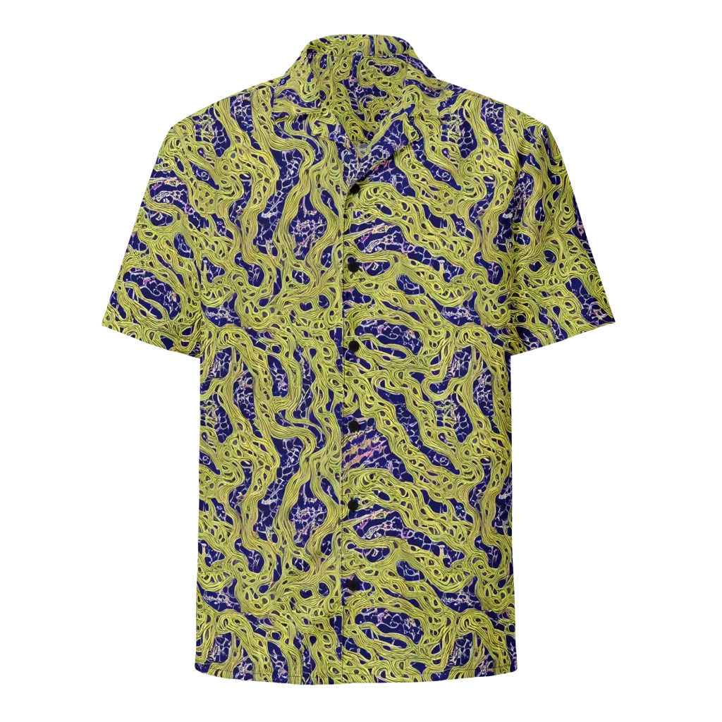 Midnight Marrow on Button Shirt — Front