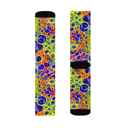 Electric Bubbles on a Socks