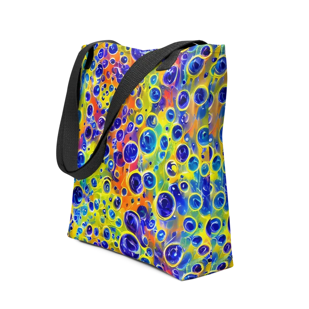 Electric Bubbles on Tote Bag — Front