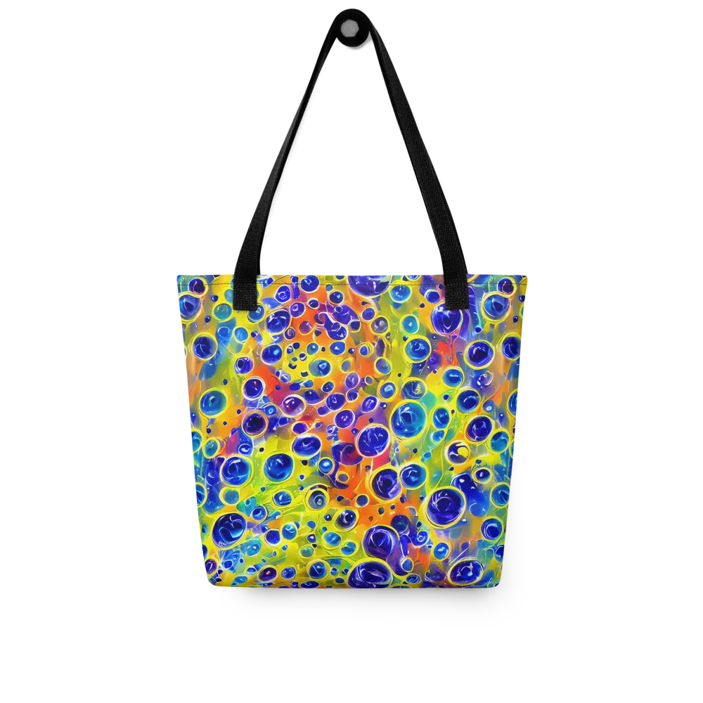 Electric Bubbles on Tote Bag — Front