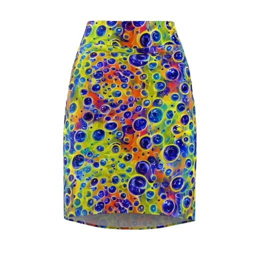 Electric Bubbles on a Pencil Skirt