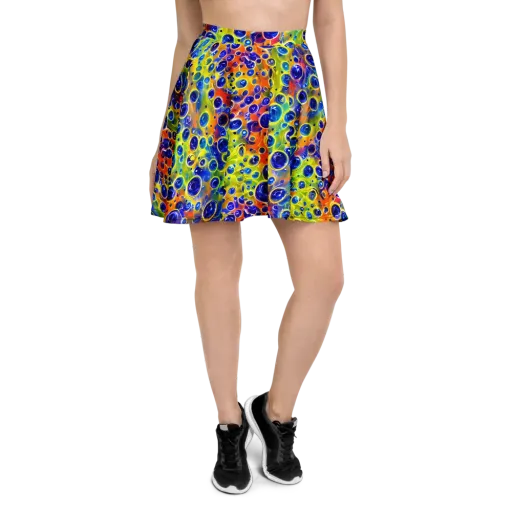 Electric Bubbles on a Skater Skirt