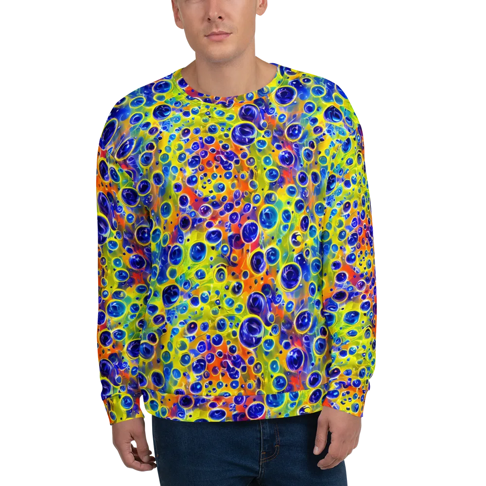 Electric Bubbles on Sweatshirt — Front
