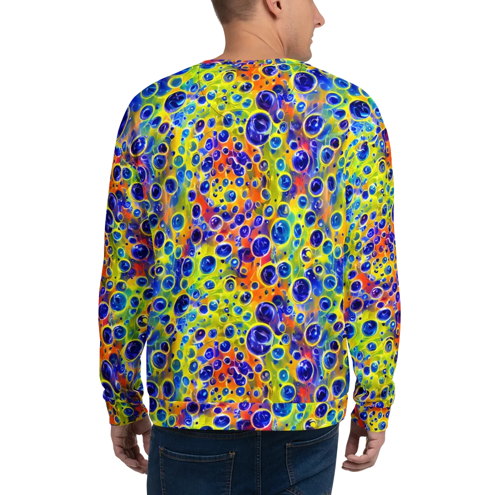 Electric Bubbles on Sweatshirt — Back