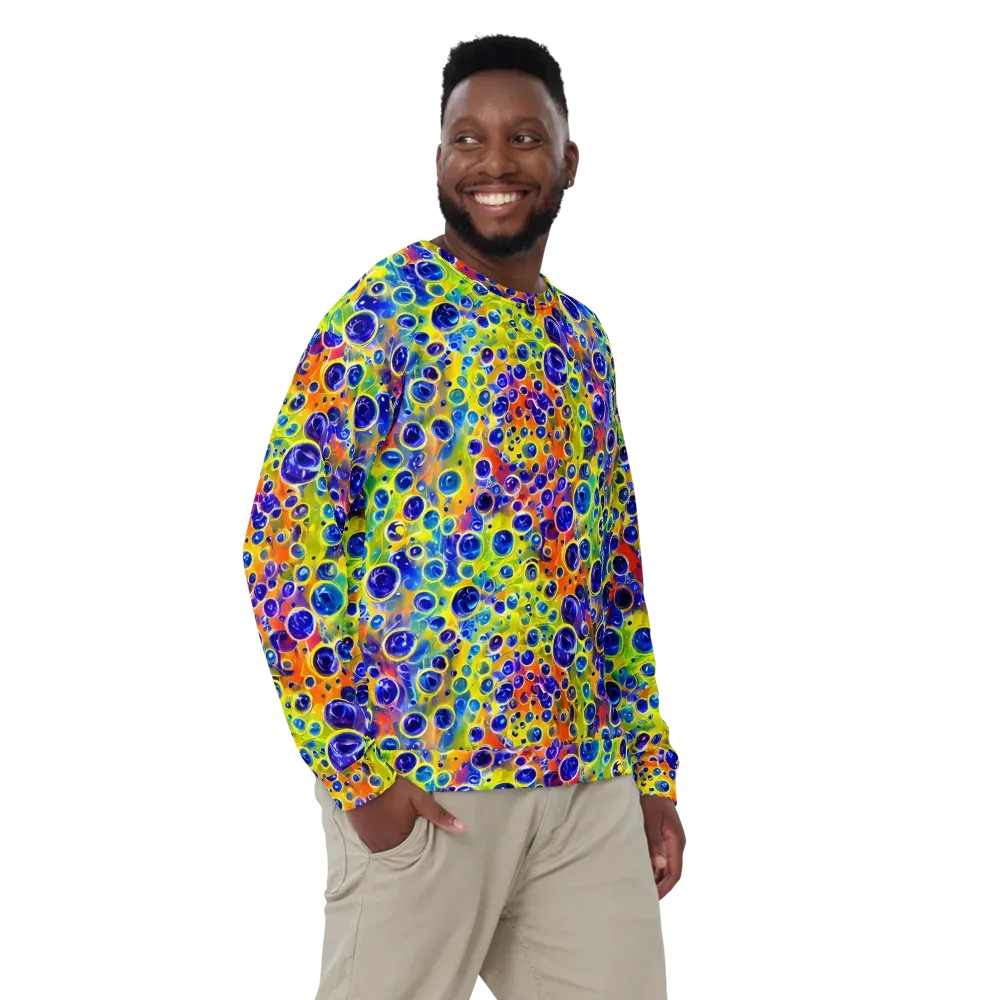 Electric Bubbles on Sweatshirt — Front