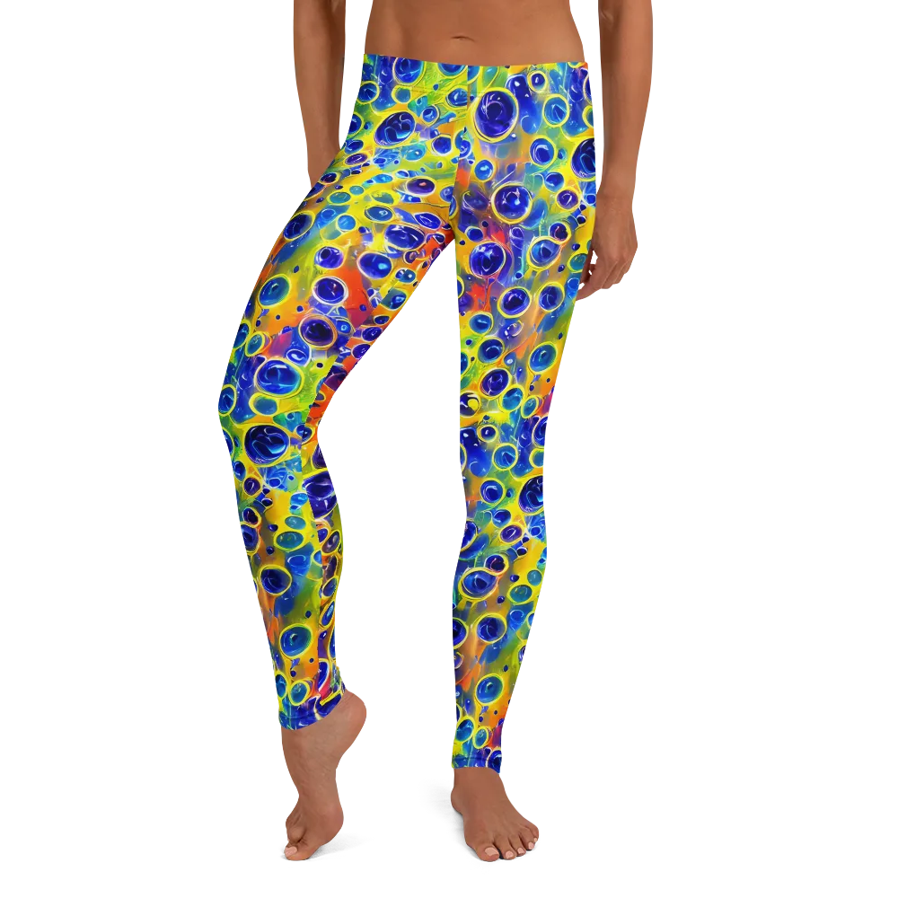 Electric Bubbles on Leggings — Front