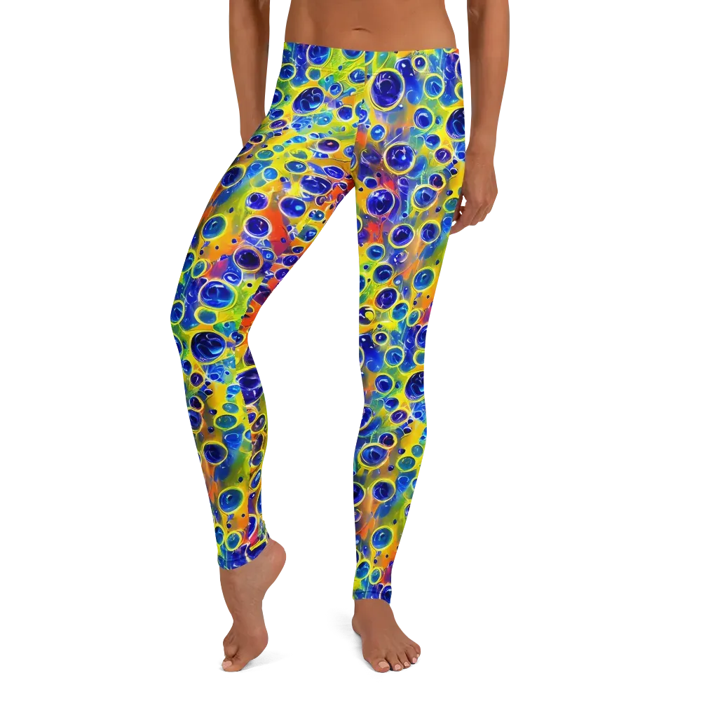Electric Bubbles on Leggings — Front