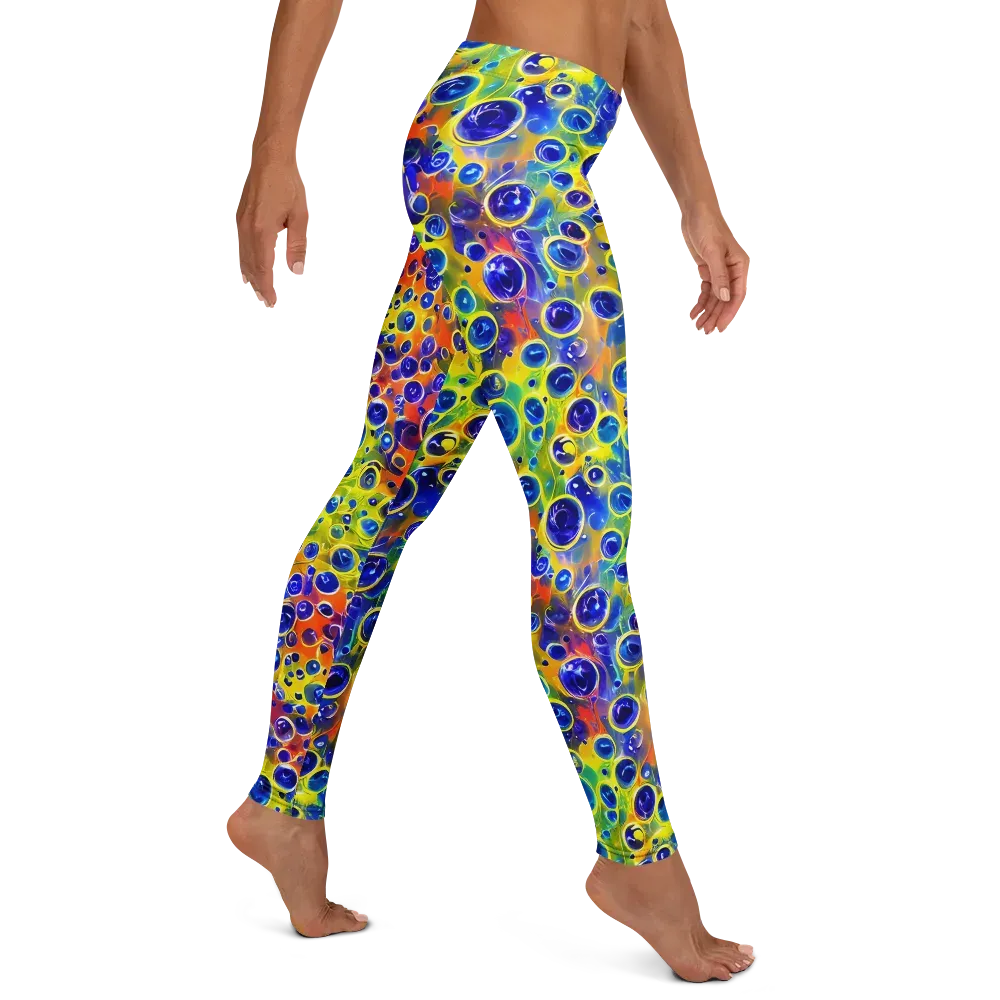 Electric Bubbles on Leggings — Right