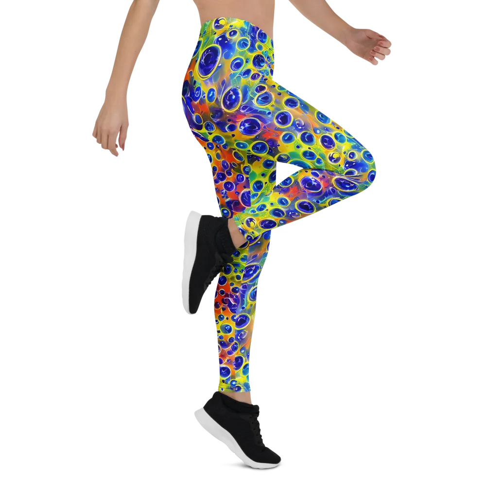 Electric Bubbles on Leggings — Right