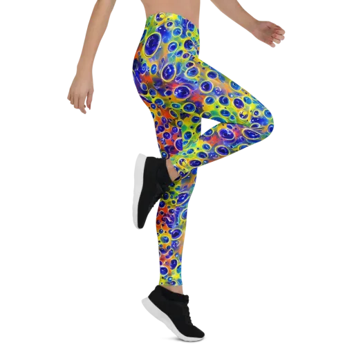 Electric Bubbles on a Leggings