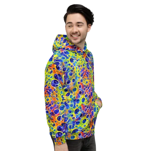 Electric Bubbles on a Hoodie