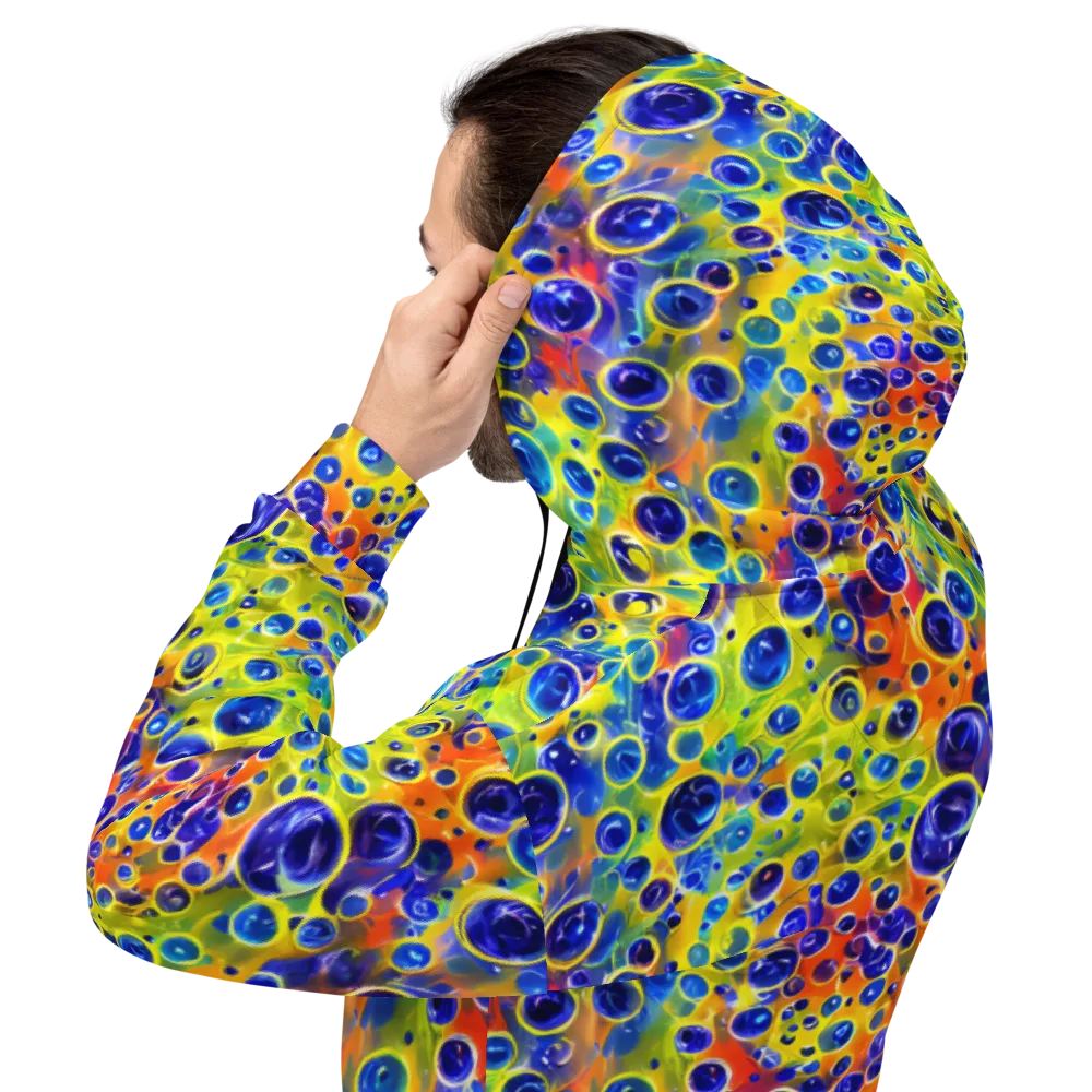 Electric Bubbles on Hoodie — Back