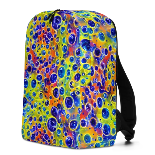 Electric Bubbles on a Minimalist Backpack