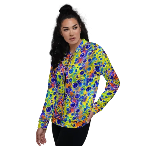 Electric Bubbles on a Bomber Jacket
