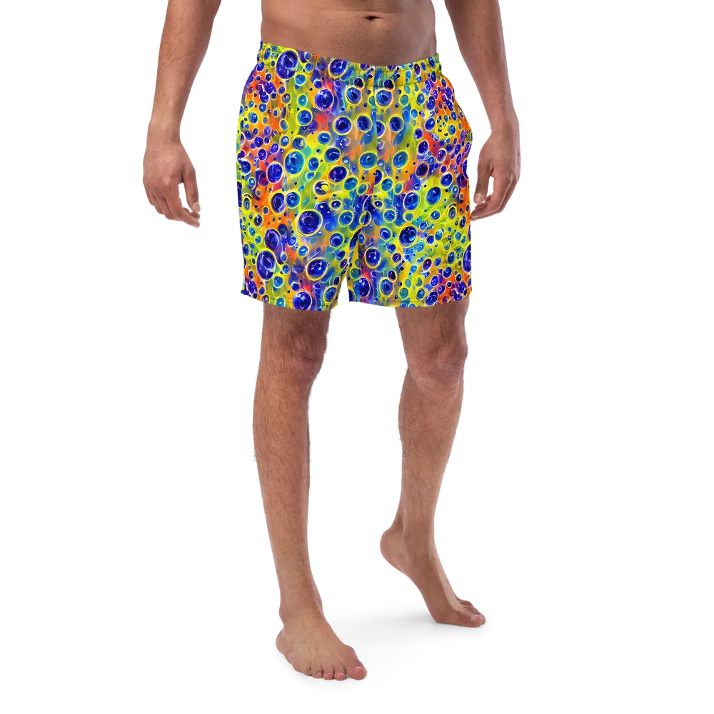 Electric Bubbles on Swim Trunks — Front