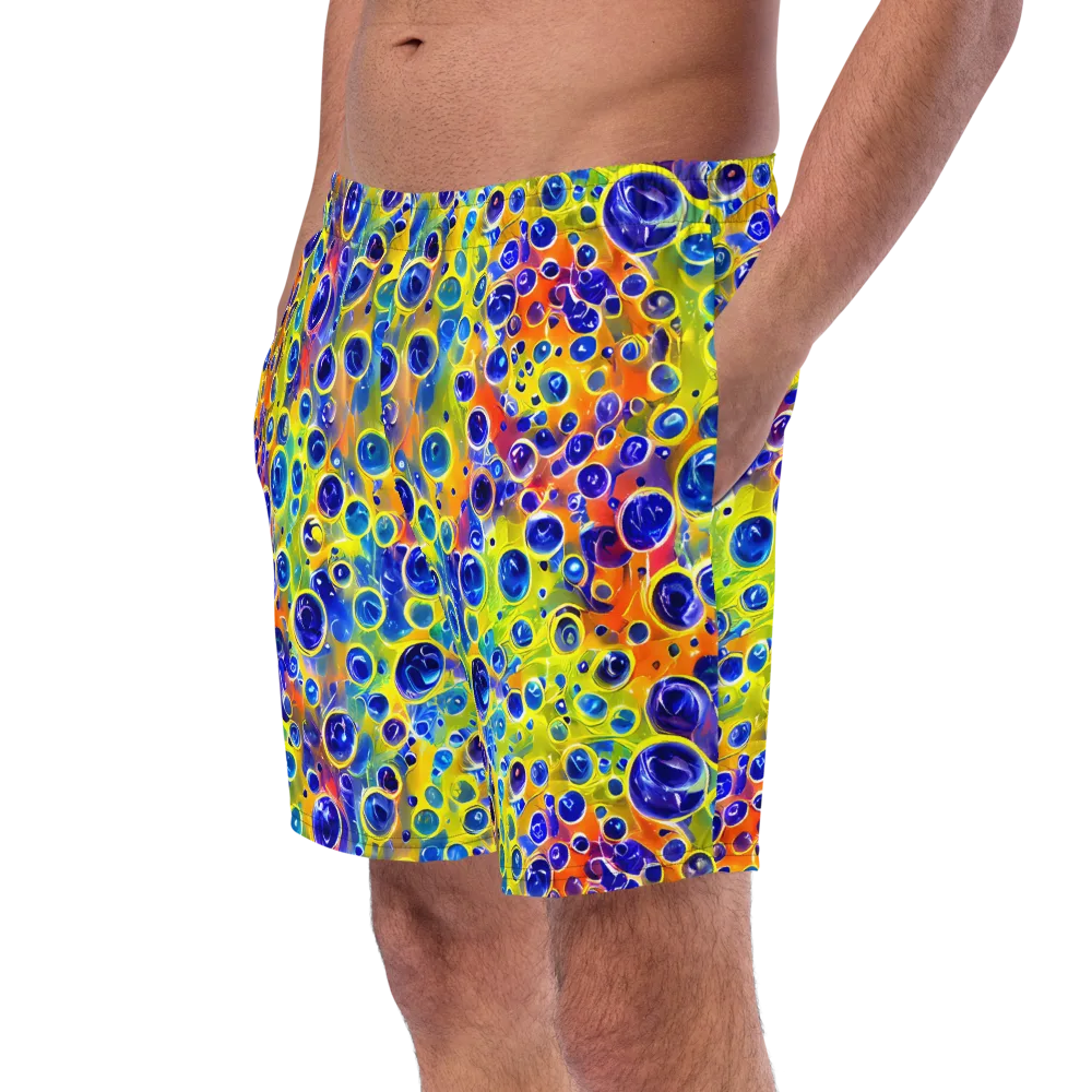 Electric Bubbles on Swim Trunks — Left Front