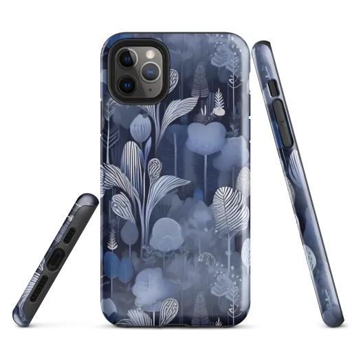 Blue Velvet Garden on a Tough Case for iPhone®