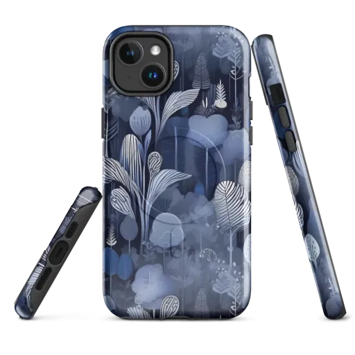 Blue Velvet Garden on a MagSafe Tough Case for iPhone®