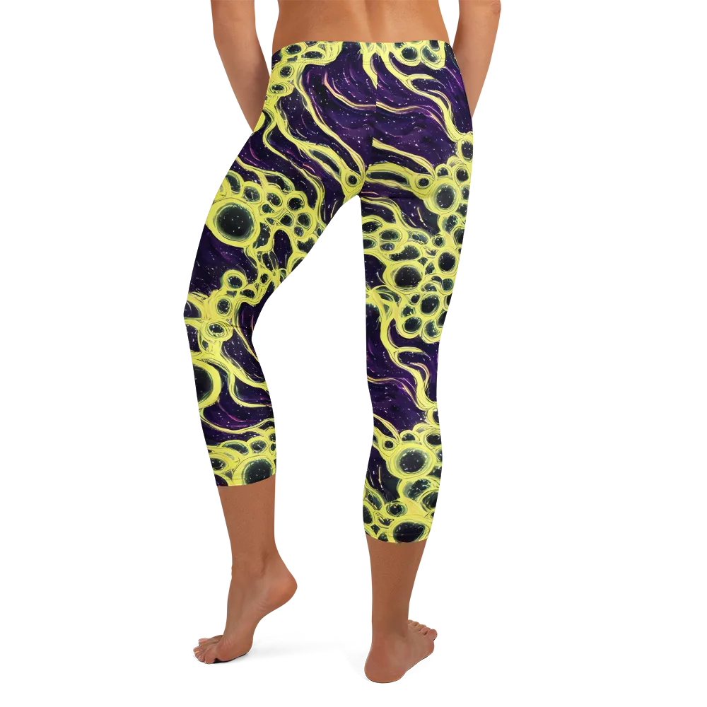 Solar Cells on Capri Leggings — Back