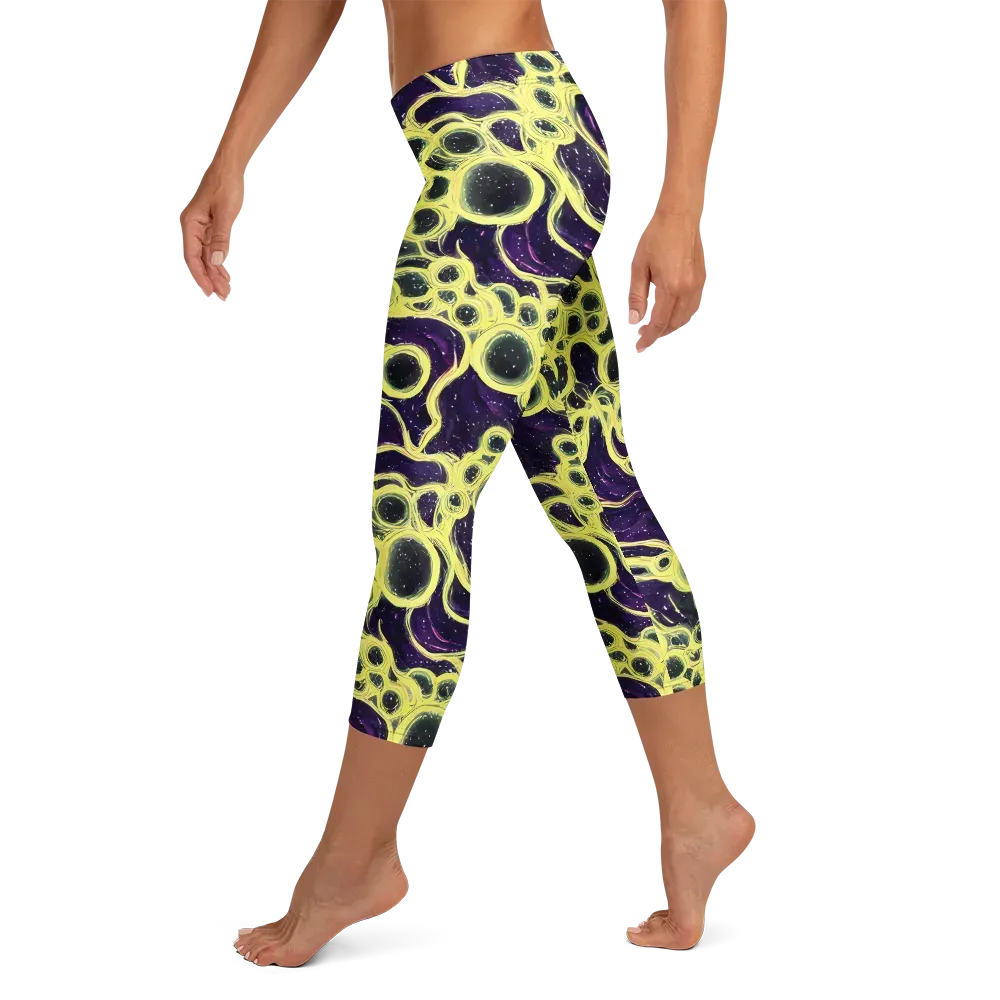 Solar Cells on Capri Leggings — Left