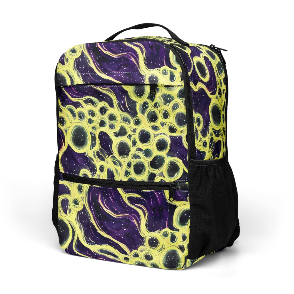 Solar Cells on Utility Backpack — Left Front