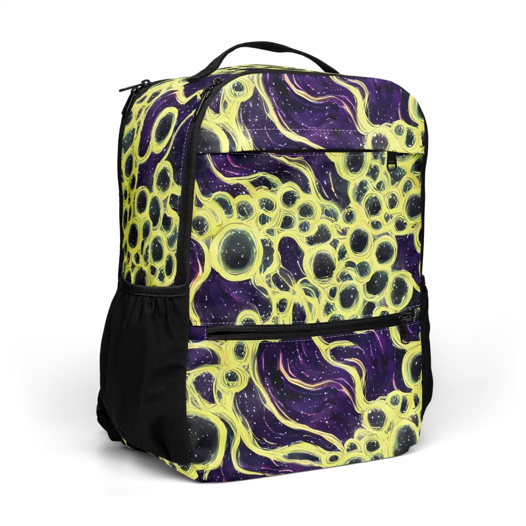 Solar Cells on Utility Backpack — Right Front