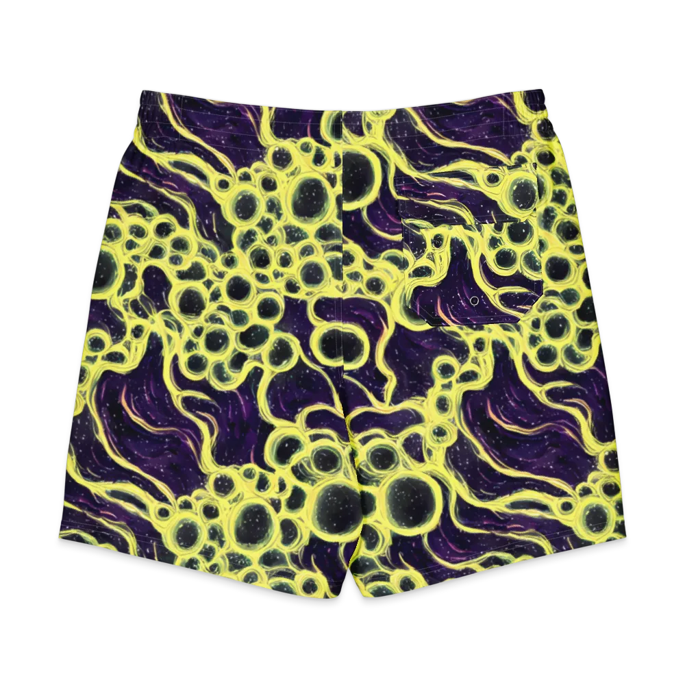 Solar Cells on Men's Board Shorts — Back