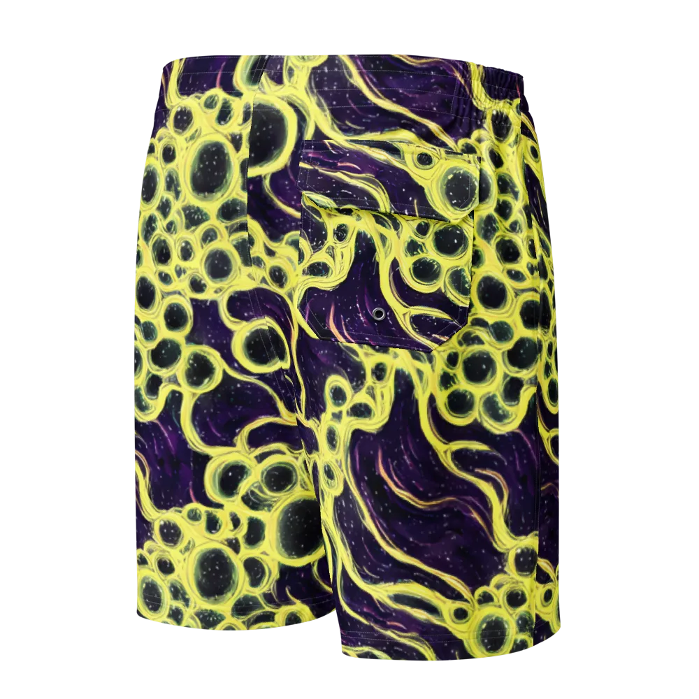 Solar Cells on Men's Board Shorts — Back