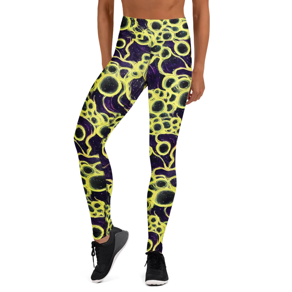 Solar Cells on Yoga Leggings — Front
