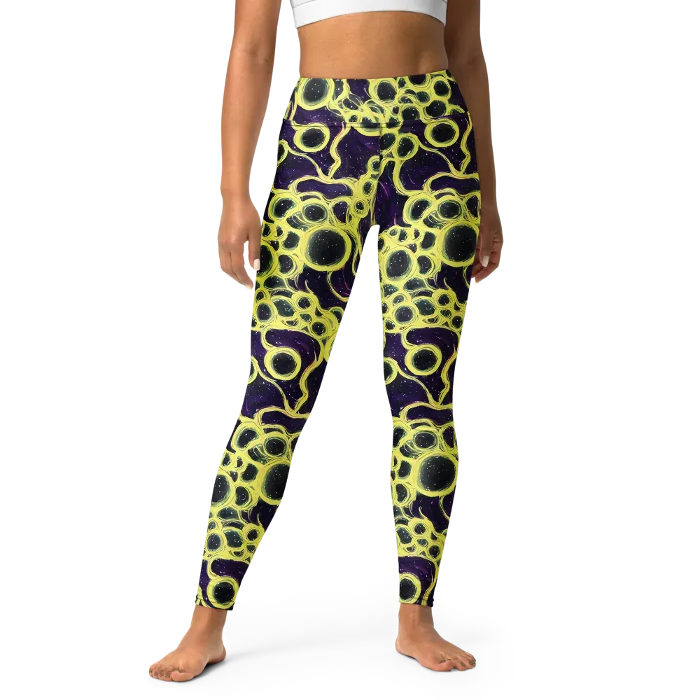Solar Cells on Yoga Leggings — Front
