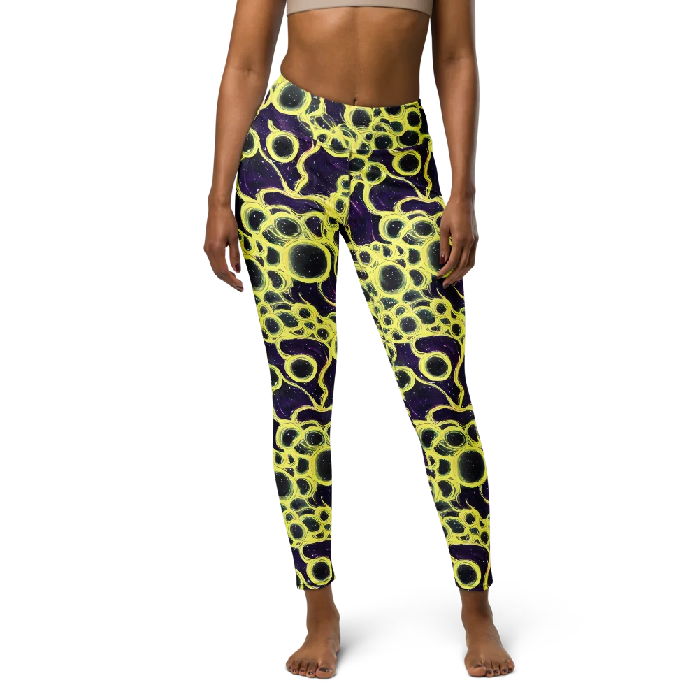 Solar Cells on Yoga Leggings — Front