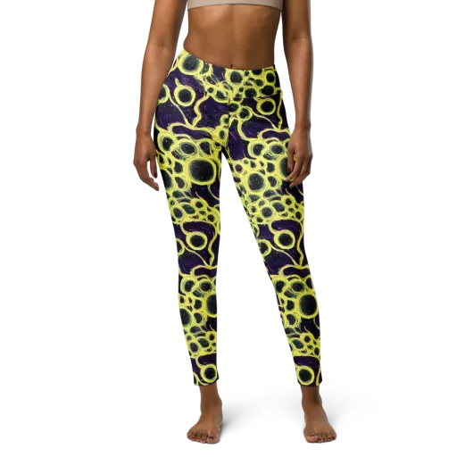 Solar Cells on a Yoga Leggings