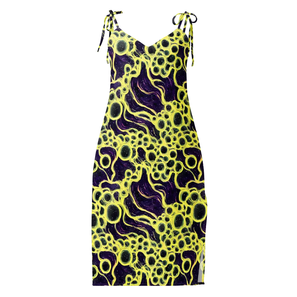Solar Cells on Slip Dress — Front