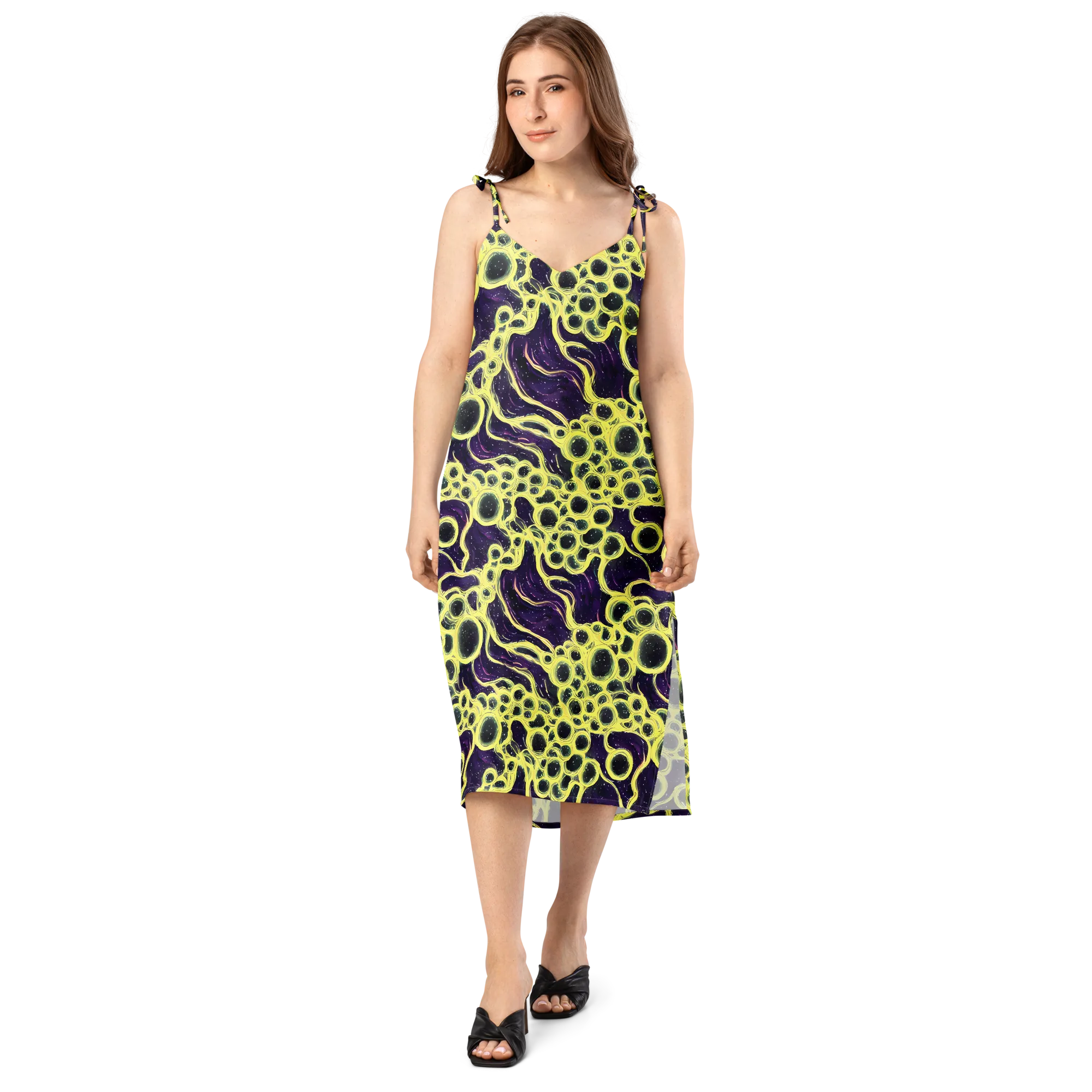 Solar Cells on Slip Dress — Front