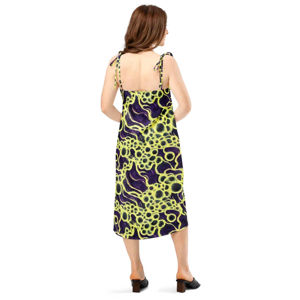 Solar Cells on Slip Dress — Back