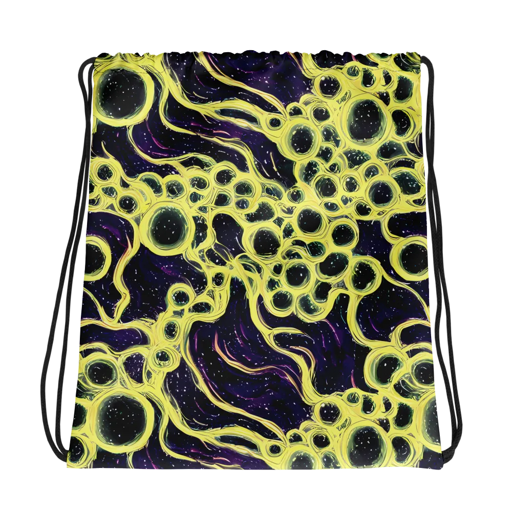 Solar Cells on Drawstring Bag — Photo