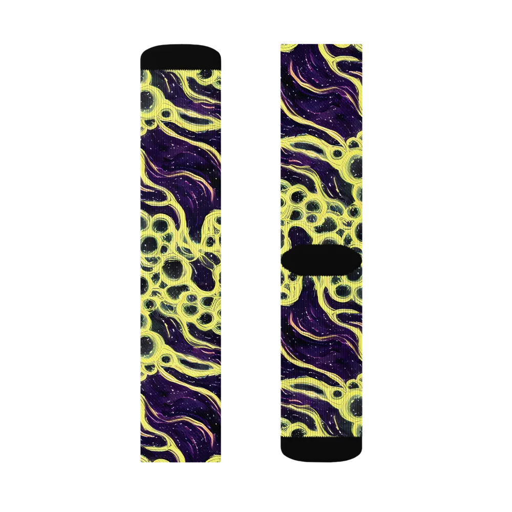Solar Cells on Socks — Right Sock