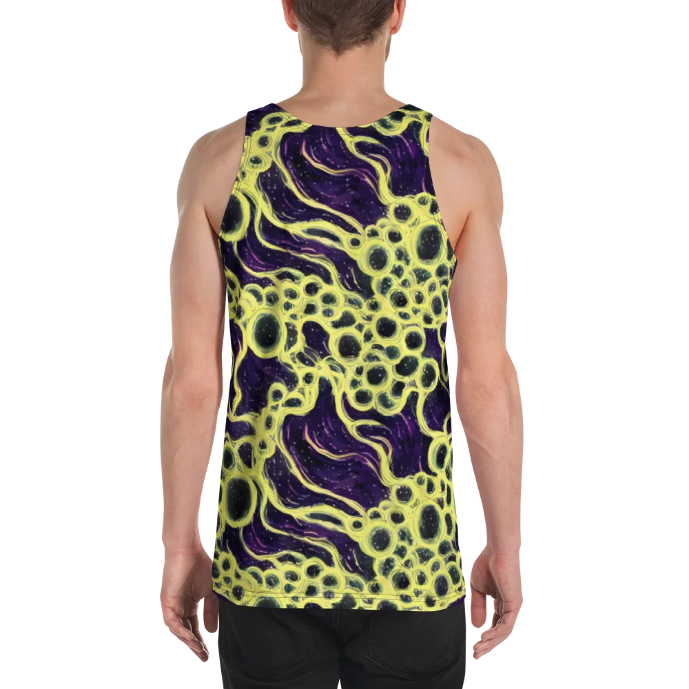 Solar Cells on Men's Tank Top — Back
