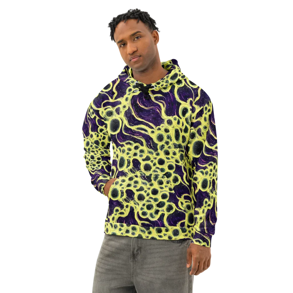 Solar Cells on Cotton Hoodie — Left Front