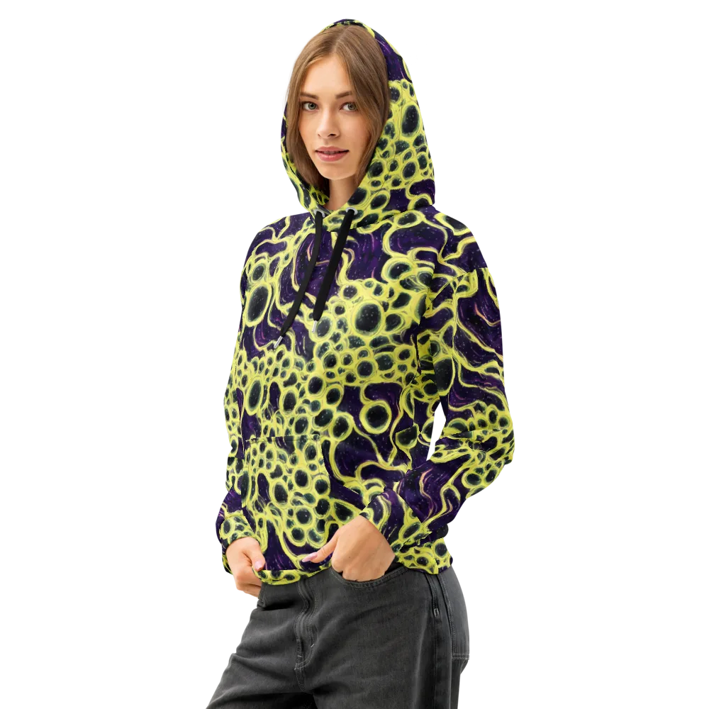 Solar Cells on Cotton Hoodie — Left Front